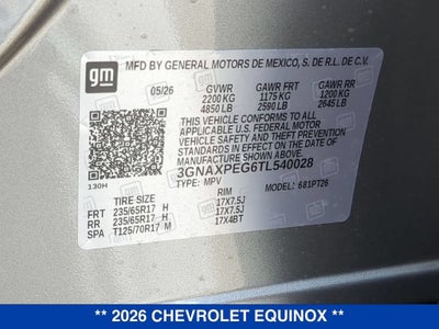 2026 Chevrolet Equinox LT