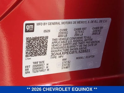 2026 Chevrolet Equinox LT