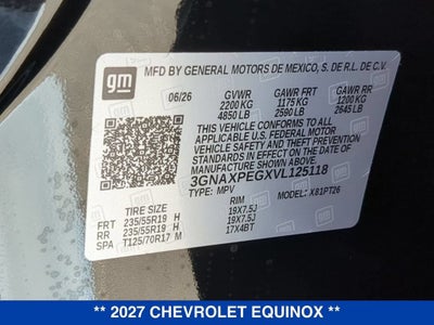 2027 Chevrolet Equinox LT