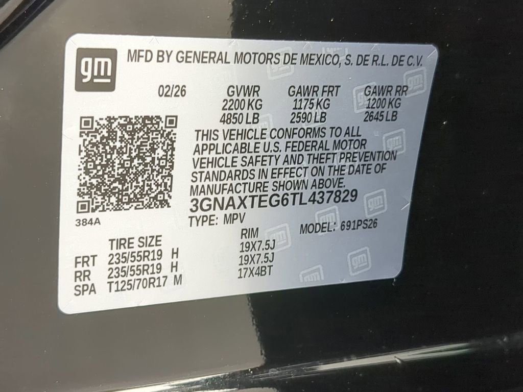 2026 Chevrolet Equinox RS