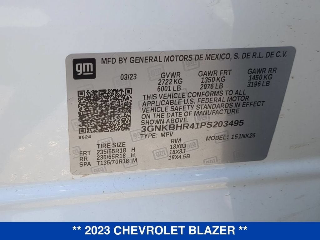 2023 Chevrolet Blazer 2LT