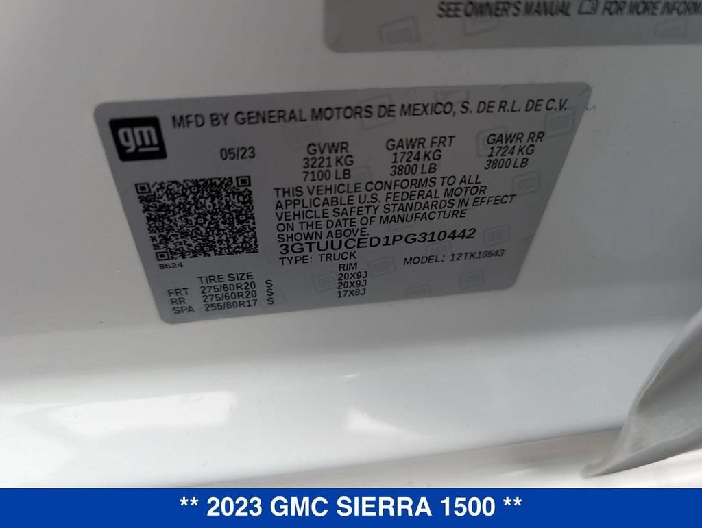 2023 GMC Sierra 1500 Elevation