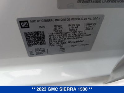 2023 GMC Sierra 1500 Elevation