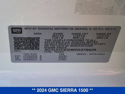 2024 GMC Sierra 1500 Elevation