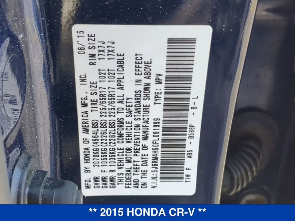 2015 Honda CR-V EX