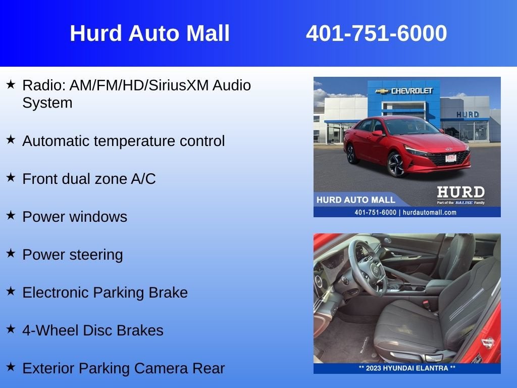 2023 Hyundai Elantra SEL
