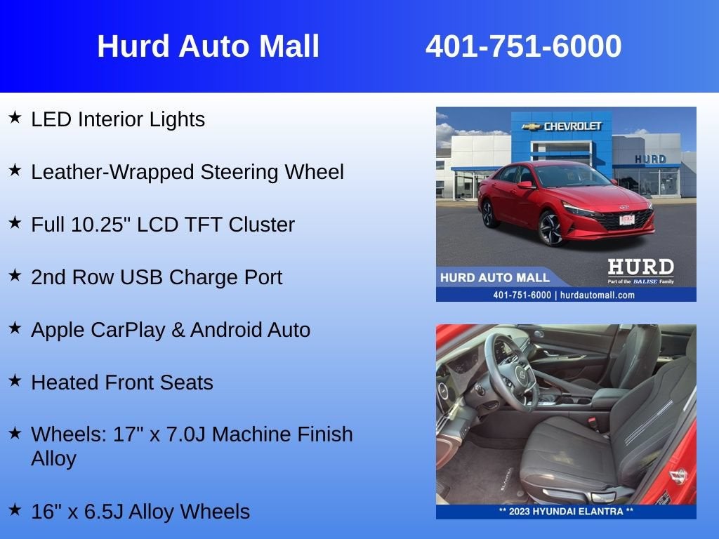 2023 Hyundai Elantra SEL