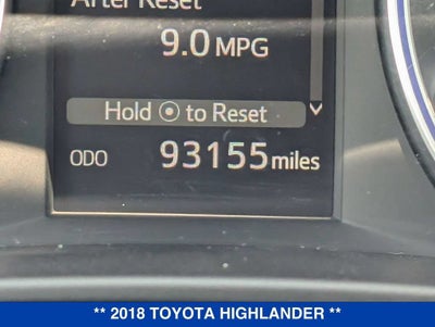 2018 Toyota Highlander XLE