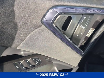 2025 BMW X3 30 xDrive