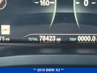 2019 BMW X3 xDrive30i