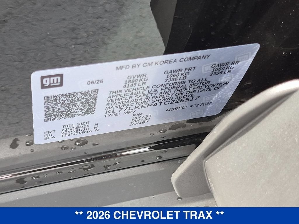 2026 Chevrolet Trax ACTIV