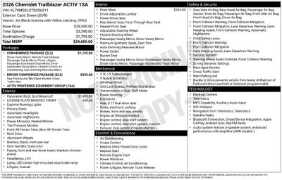 2026 Chevrolet Trailblazer ACTIV