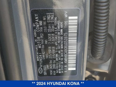 2024 Hyundai Kona SEL