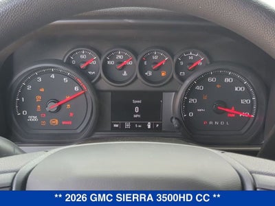 2026 GMC Sierra 3500 HD Chassis Cab Pro
