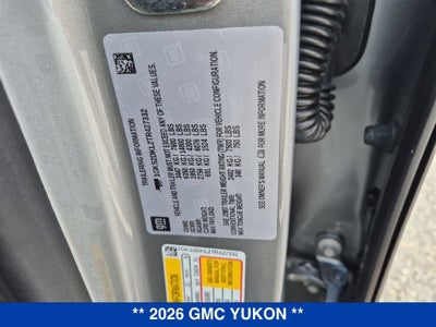 2026 GMC Yukon Denali