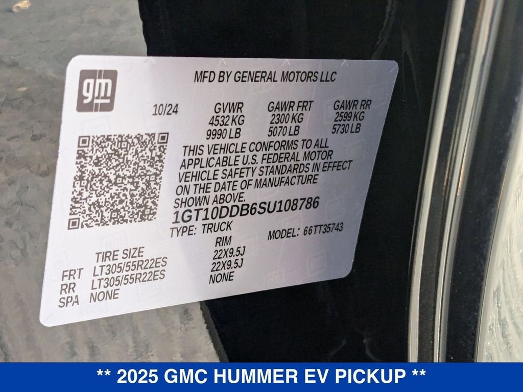 2025 GMC HUMMER EV Pickup 3X