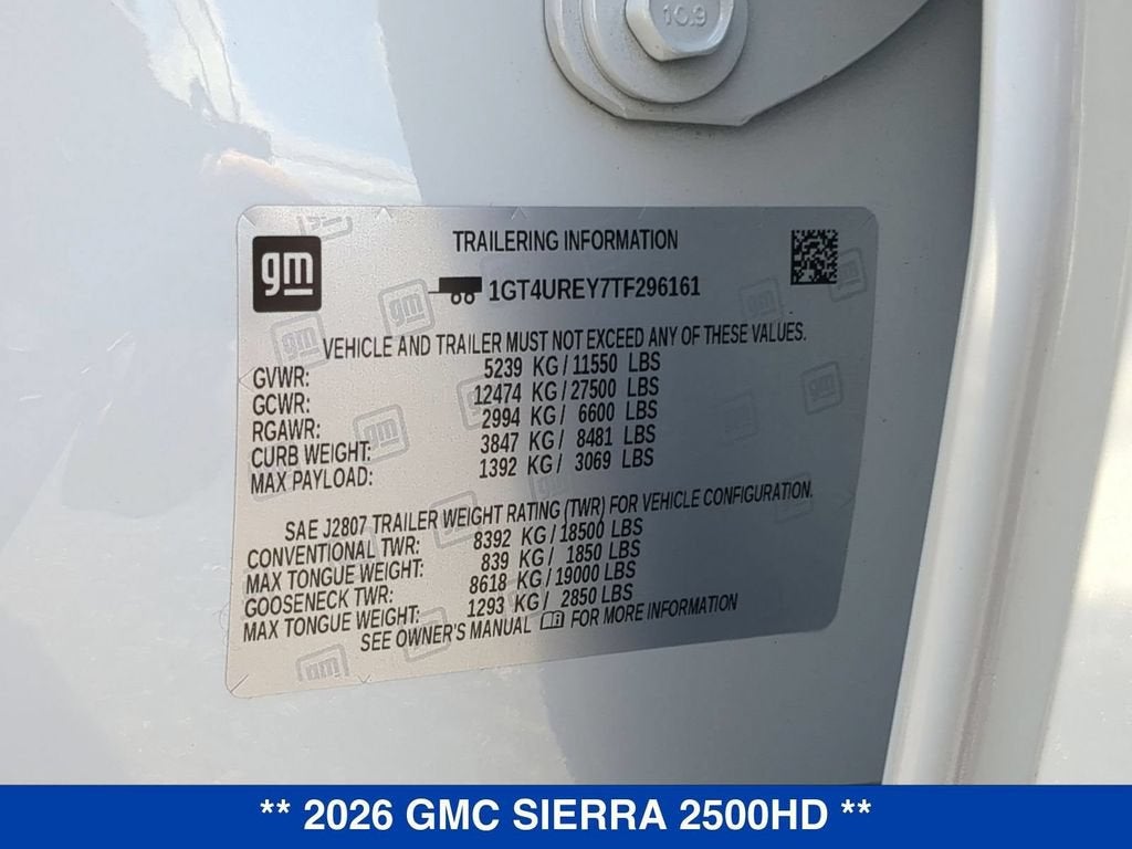2026 GMC Sierra 2500 HD Denali