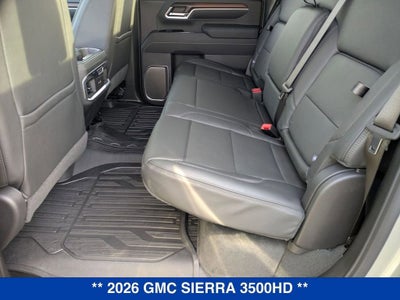 2026 GMC Sierra 3500 HD Denali