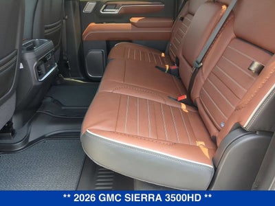 2026 GMC Sierra 3500 HD Denali Ultimate DRW
