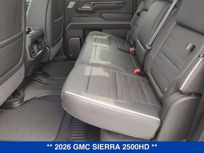 2026 GMC Sierra 2500 HD AT4X