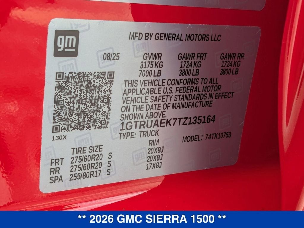 2026 GMC Sierra 1500 Pro