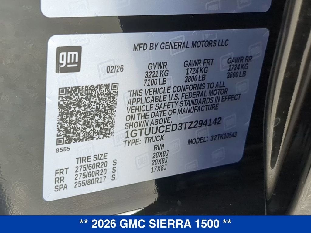 2026 GMC Sierra 1500 Elevation