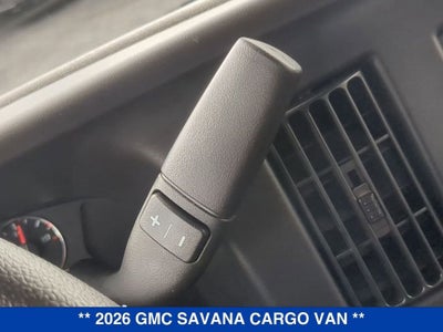 2026 GMC Savana Cargo Work Van