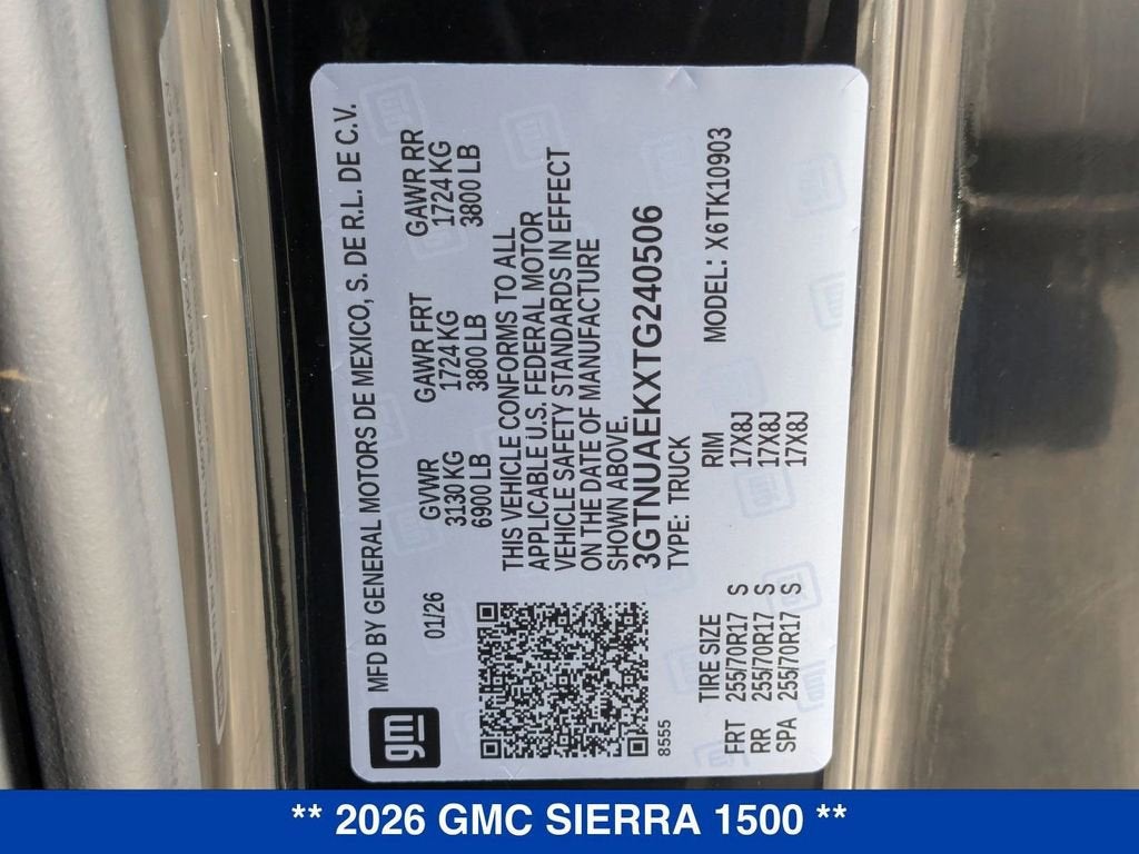 2026 GMC Sierra 1500 Pro