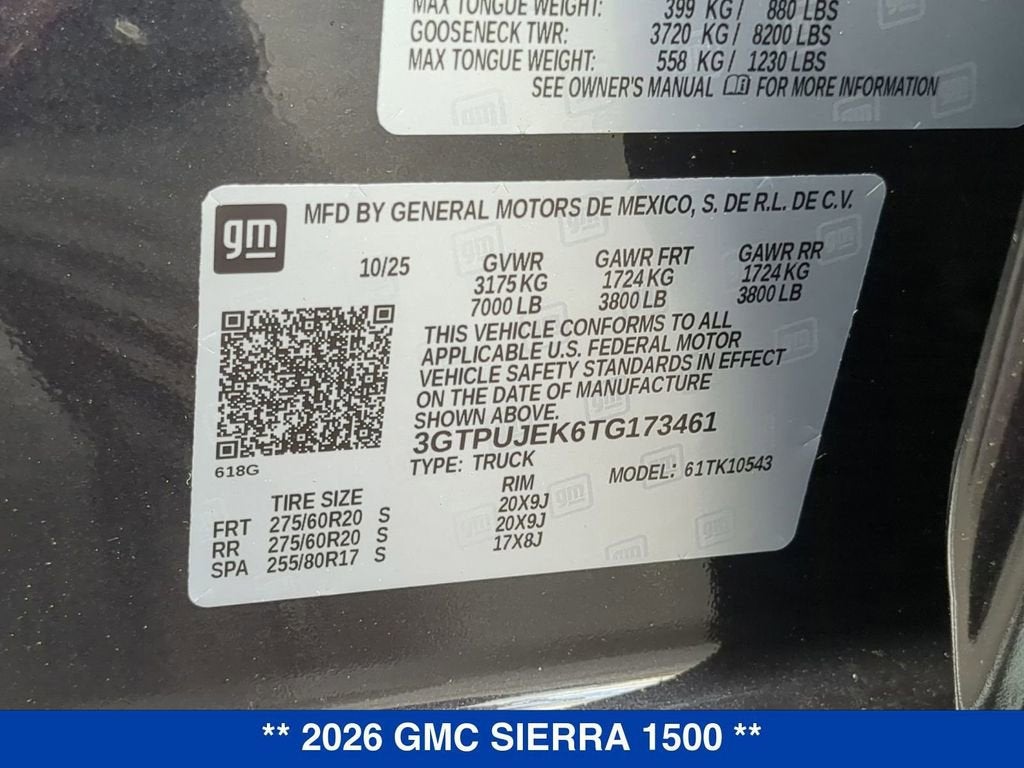 2026 GMC Sierra 1500 Elevation