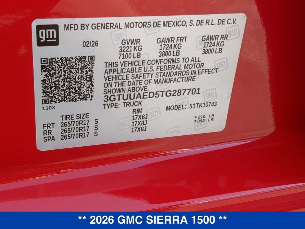 2026 GMC Sierra 1500 Pro