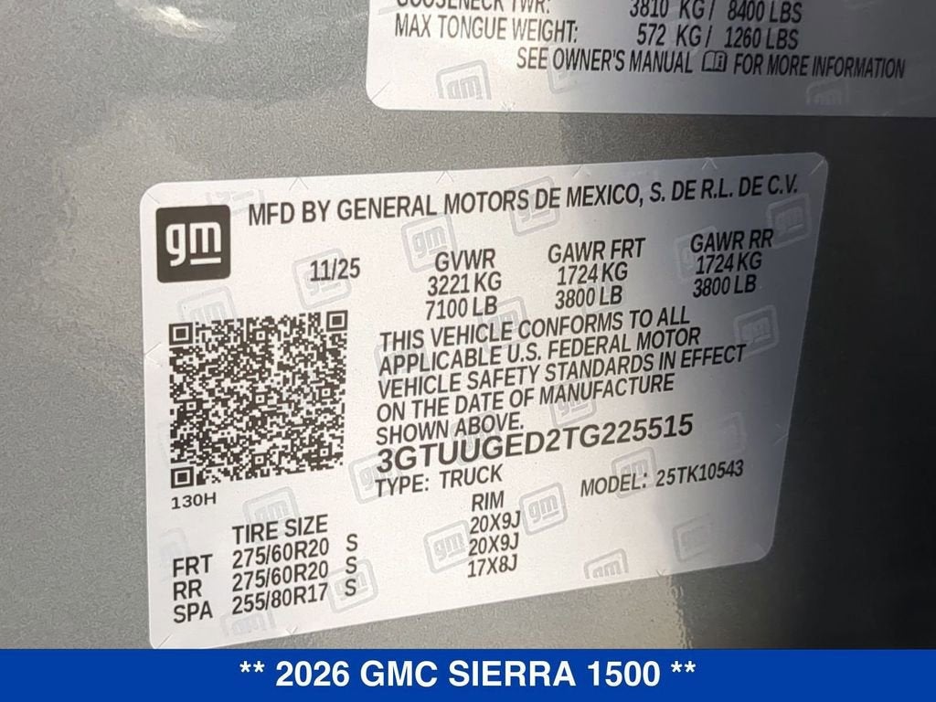 2026 GMC Sierra 1500 Denali