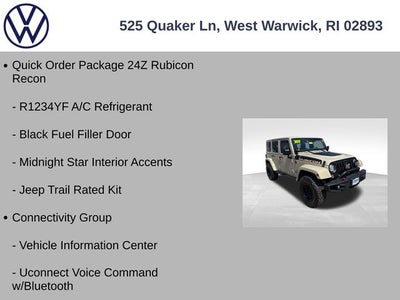 2017 Jeep Wrangler Unlimited Rubicon Recon