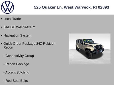 2017 Jeep Wrangler Unlimited Rubicon Recon