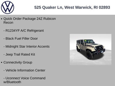 2017 Jeep Wrangler Unlimited Rubicon Recon