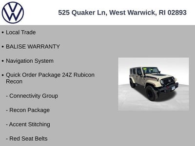 2017 Jeep Wrangler Unlimited Rubicon Recon