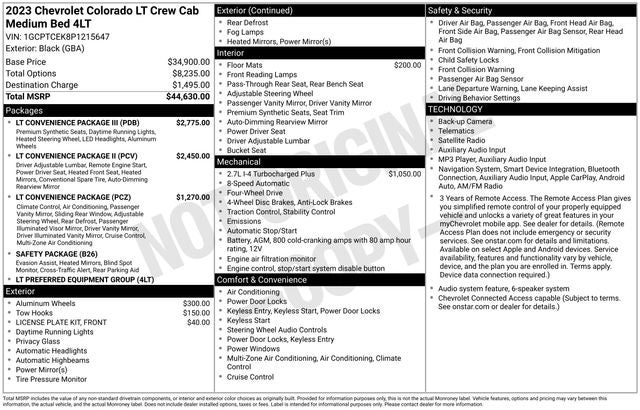 2023 Chevrolet Colorado LT