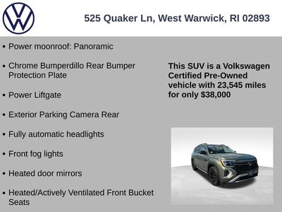2024 Volkswagen Atlas 2.0T Peak Edition SE w/Technology
