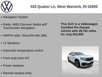 2022 Volkswagen Atlas Cross Sport 3.6L V6 SEL Premium R-Line