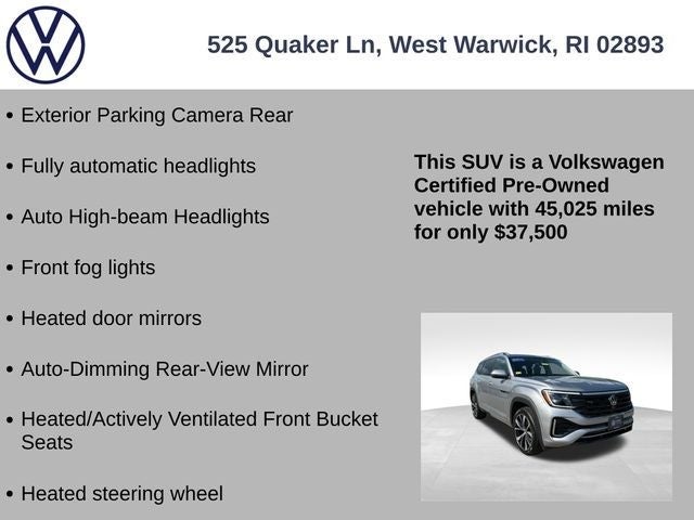 2024 Volkswagen Atlas 2.0T SEL Premium R-Line