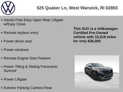 2024 Volkswagen Atlas Cross Sport 2.0T SE w/Technology