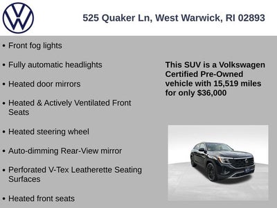 2024 Volkswagen Atlas Cross Sport 2.0T SE w/Technology