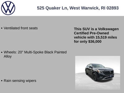 2024 Volkswagen Atlas Cross Sport 2.0T SE w/Technology