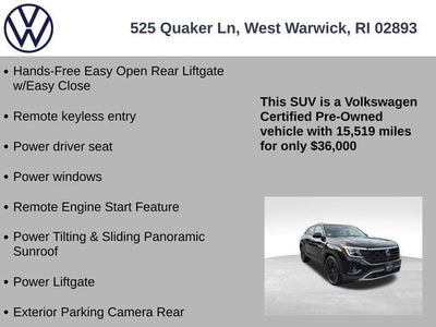 2024 Volkswagen Atlas Cross Sport 2.0T SE w/Technology