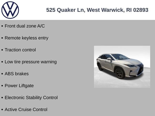 2017 Lexus RX RX 350