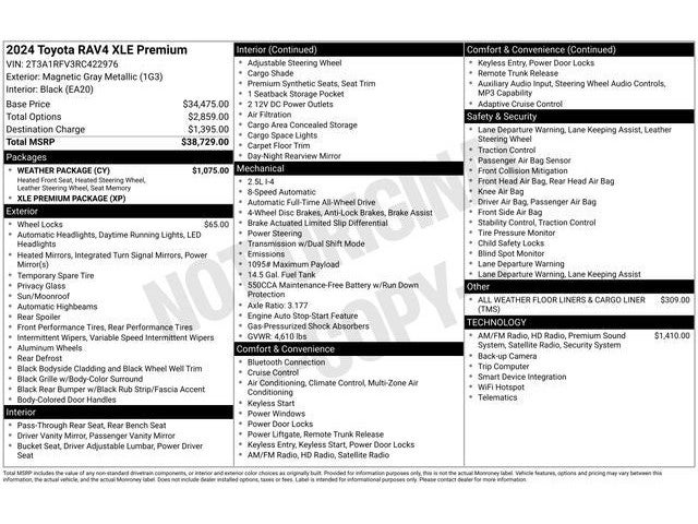 2024 Toyota RAV4 XLE Premium