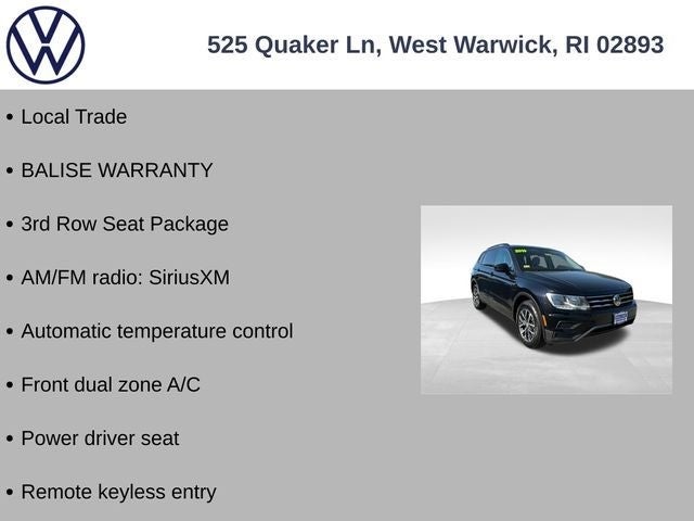 2019 Volkswagen Tiguan 2.0T SE 4Motion