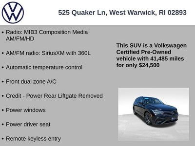 2023 Volkswagen Tiguan 2.0T SE