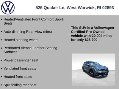 2022 Volkswagen Tiguan 2.0T SEL R-Line