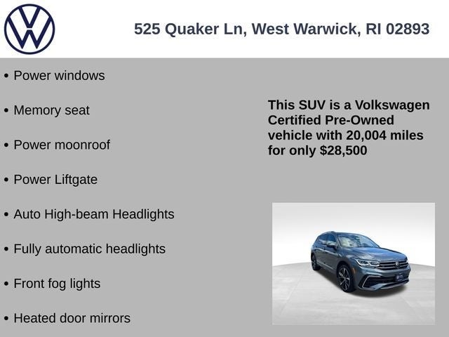 2022 Volkswagen Tiguan 2.0T SEL R-Line