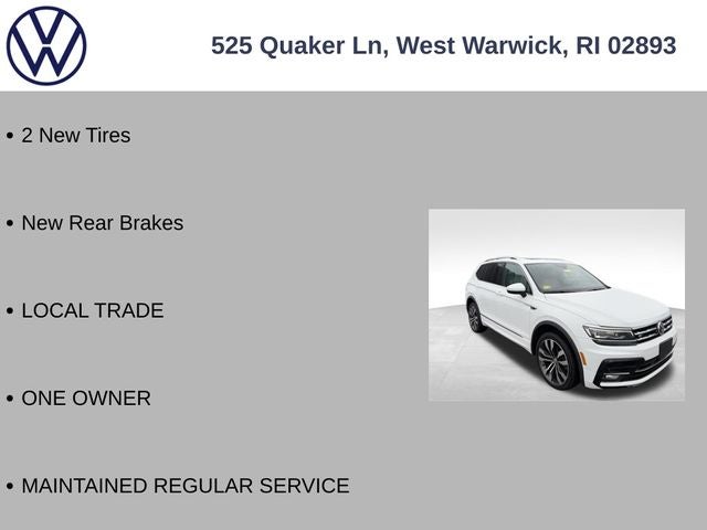2020 Volkswagen Tiguan 2.0T SEL Premium R-Line 4Motion
